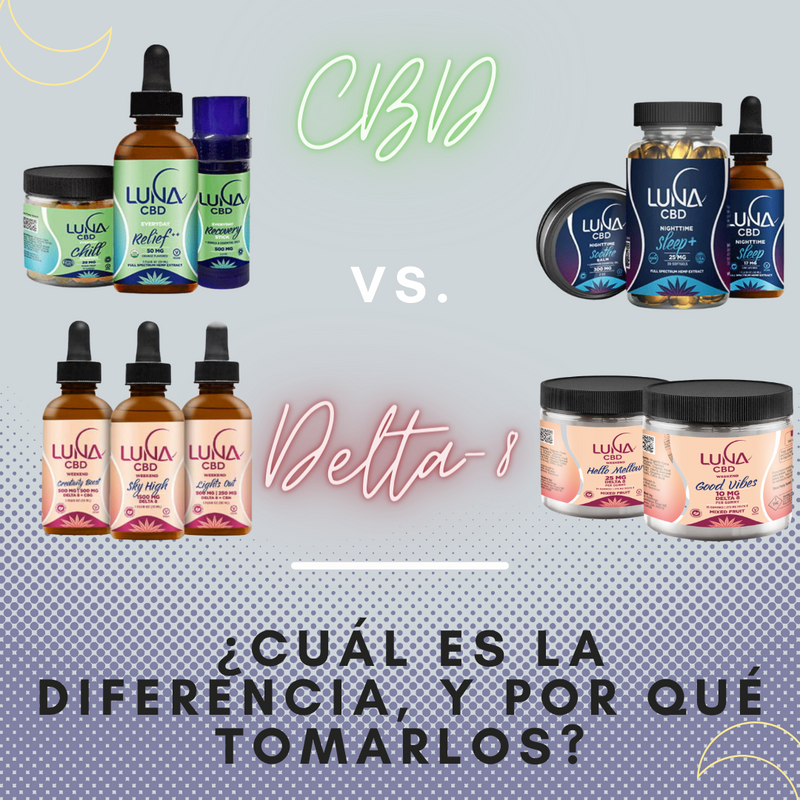CBD vs. D8: What’s the Difference and Why Take Them?